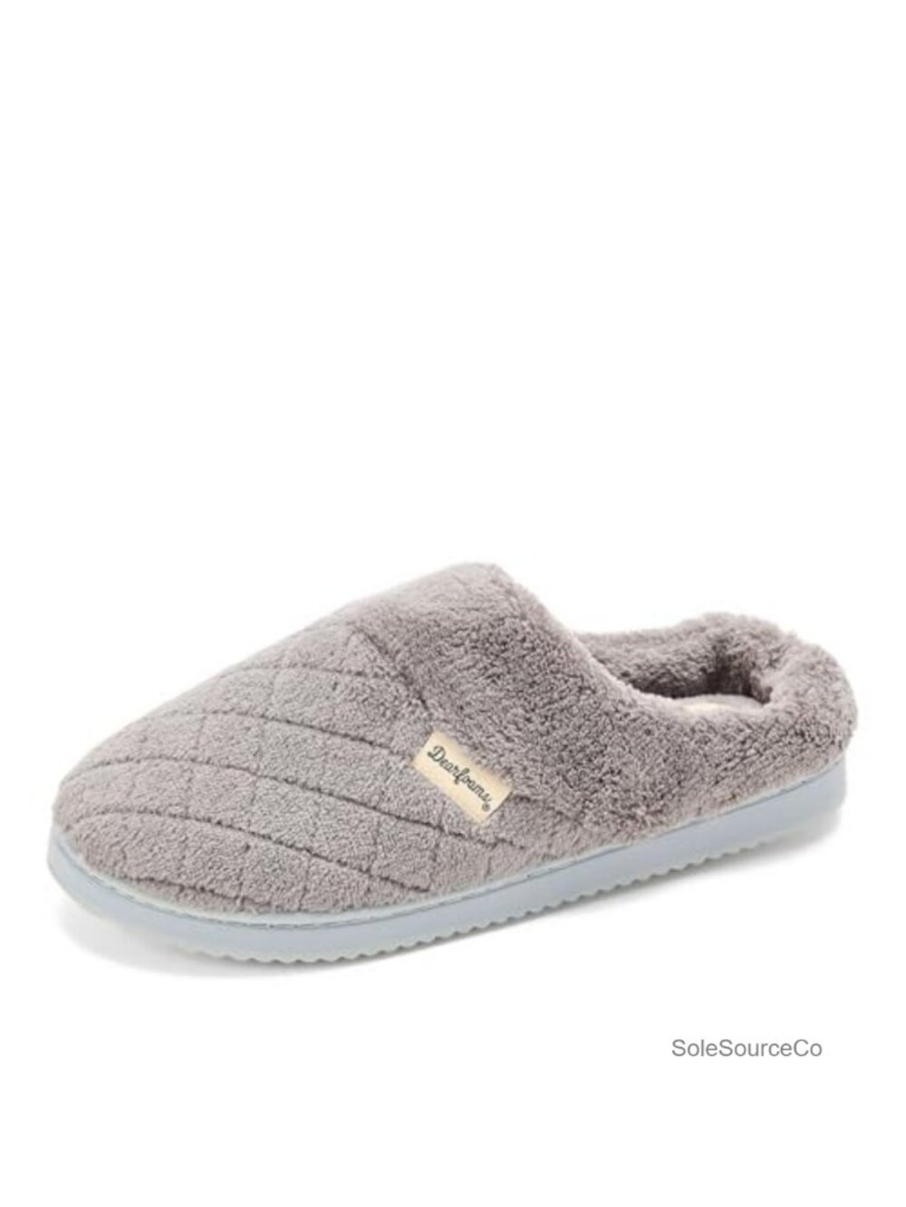 Dearfoams Libby Terry Memory Foam Slippers Wide Calf
